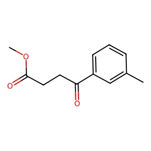Methyl 4-(3-methylphenyl)-4-oxobutanoate structure
