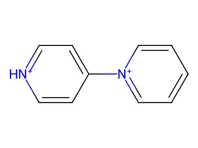 4-Pyridin-1-ium-1-ylpyridine structure