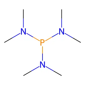 Hexamethylphosphorous triamide structure