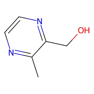 (3-Methylpyrazin-2-yl)methanol structure