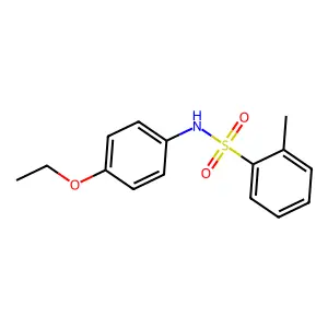 N-(4-ethoxyphenyl)-2-methylbenzenesulfonamide structure
