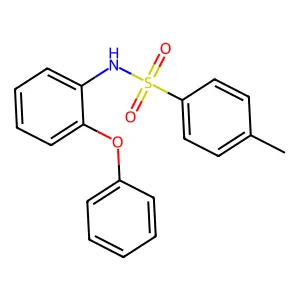 4-methyl-N-(2-phenoxyphenyl)benzenesulfonamide structure