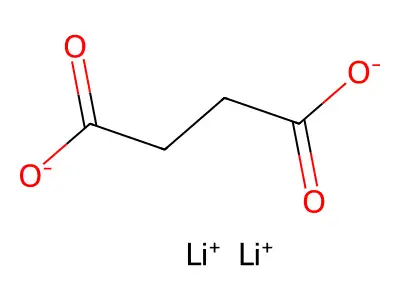 Lithium;butanedioic acid structure