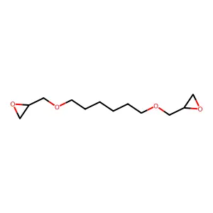 1,6-Hexanediol diglycidyl ether structure