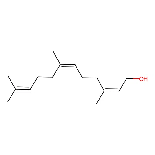 Farnesol, (2Z,6Z)- structure