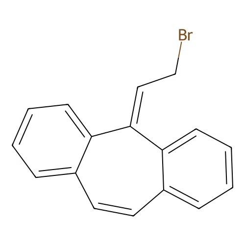 5-(2-Bromo-ethylidene)-5H-dibenzo(A,D)cycloheptene structure