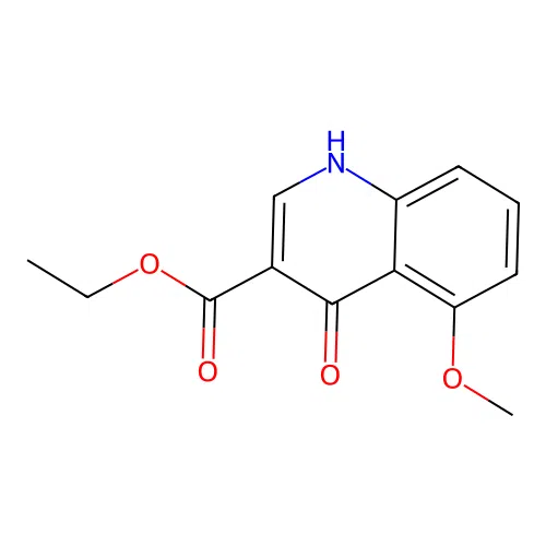 Ethyl 5-methoxy-4-oxo-1,4-dihydroquinoline-3-carboxylate structure