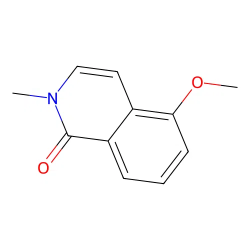 5-methoxy-2-methylisoquinolin-1(2H)-one structure