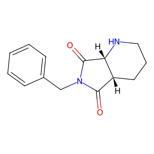cis-8-Benzyl-7,9-dioxo-2,8-diazabicyclo[4.3.0]-nonane (Relative stereochemistry) structure