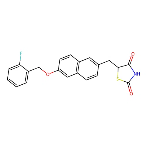 Isaglitazone structure