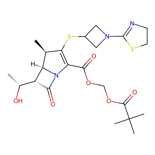 Tebipenem Pivoxil structure