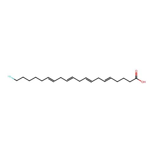 20-Fluoroarachidonic acid structure