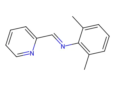 N-(2,6-dimethylphenyl)-1-pyridin-2-ylmethanimine structure