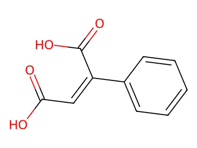 2-Phenylbut-2-enedioic acid structure