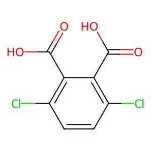 3,6-Dichlorophthalic acid structure