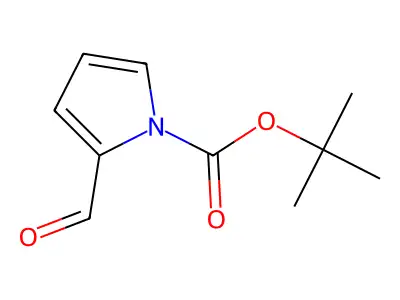 tert-Butyl 2-formyl-1H-pyrrole-1-carboxylate structure