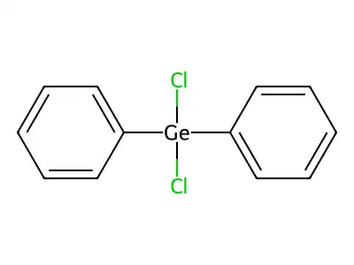 Germane, dichlorodiphenyl- structure