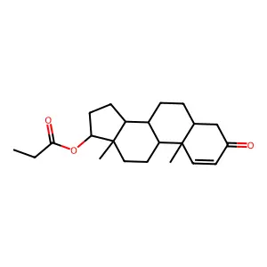 Androstenonol propionate structure