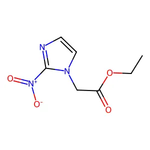 ethyl 2-(2-nitro-1H-imidazol-1-yl)acetate structure