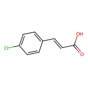 2-Propenoic acid, 3-(4-chlorophenyl)- structure