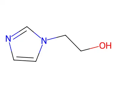 N-(2-Hydroxyethyl)imidazole structure