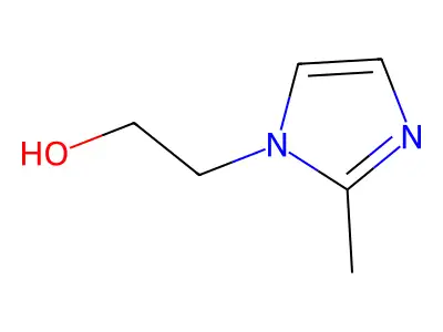2-Methyl-1H-imidazole-1-ethanol structure