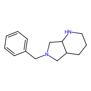 (4aR,7aR)-6-benzyl-1,2,3,4,4a,5,7,7a-octahydropyrrolo[3,4-b]pyridine structure