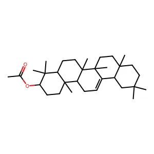 Beta-Amyrin Acetate structure