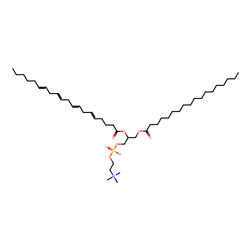 1-Stearoyl-2-Arachidonoyl-d8-sn-glycero-3-PC structure