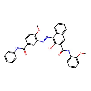 Pigment Red 261 structure
