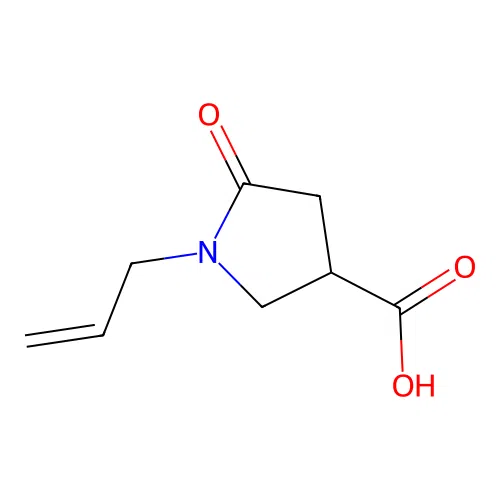 1-Allyl-5-Oxopyrrolidine-3-Carboxylic Acid structure