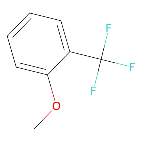 1-Methoxy-2-(trifluoromethyl)benzene structure