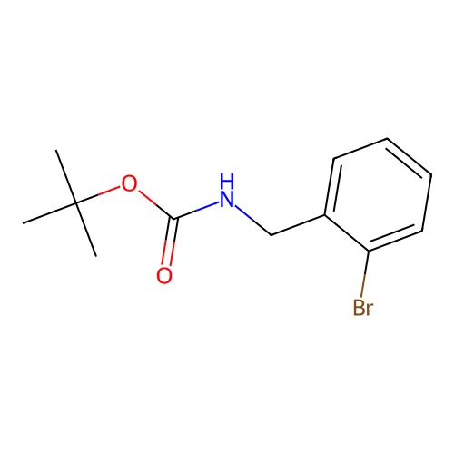 2-Bromo-N-(tert-butoxycarbonyl)benzylamine structure