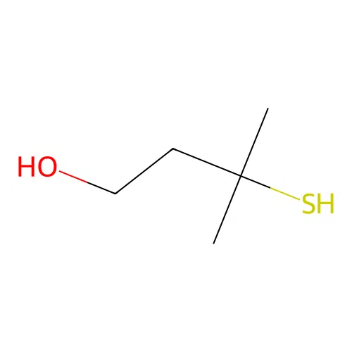 3-Mercapto-3-methyl-1-butanol structure