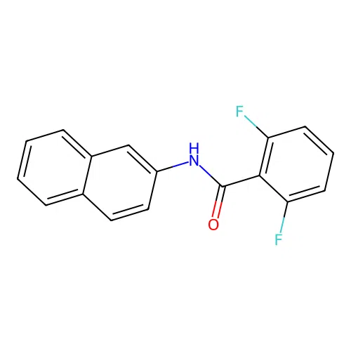 2,6-difluoro-N-(naphthalen-2-yl)benzamide structure