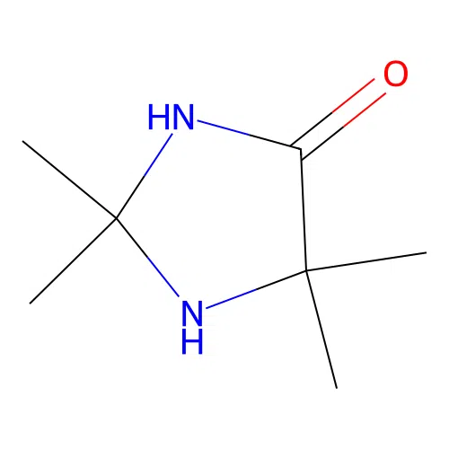 2,2,5,5-Tetramethyl-4-imidazolidinone structure