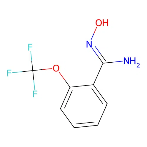 2-(Trifluoromethoxy)benzamidoxime structure