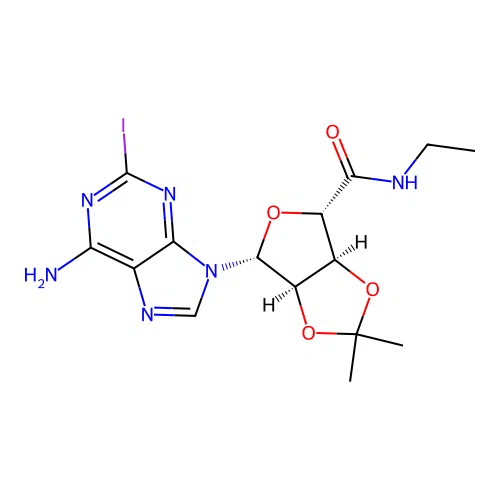 2-Iodo-Isopropylidene-NECA structure