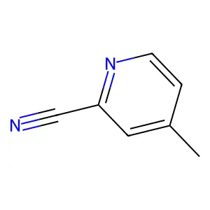 2-Cyano-4-methylpyridine structure