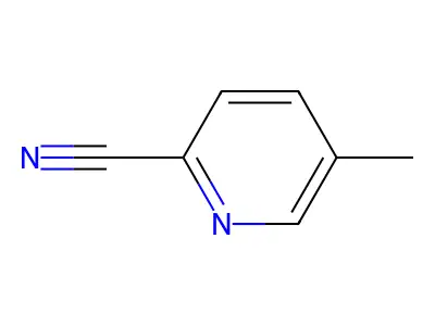 5-Methylpicolinonitrile structure