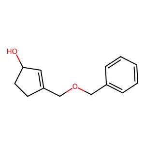 2-Cyclopenten-1-ol, 3-[(phenylmethoxy)methyl]- structure