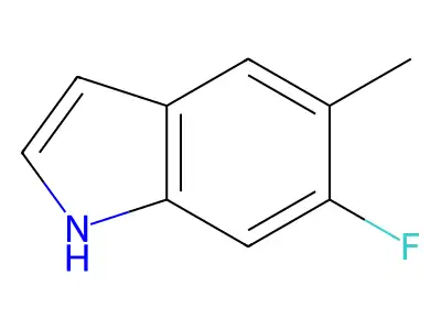 6-fluoro-5-methyl-1H-indole structure