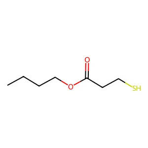 Butyl 3-mercaptopropionate structure