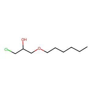 2-Propanol, 1-chloro-3-(hexyloxy)- structure