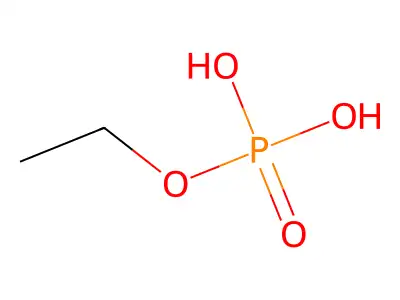 Monoethyl phosphate structure