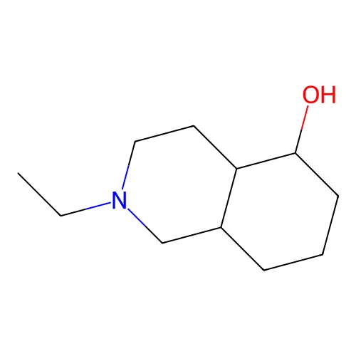 2-ethyl-3,4,4a,5,6,7,8,8a-octahydro-1H-isoquinolin-5-ol structure