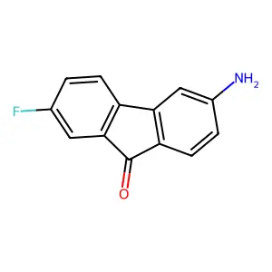 6-Amino-2-fluoro-9h-fluoren-9-one structure