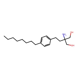 Fingolimod structure