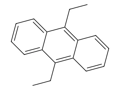 9,10-Diethylanthracene structure