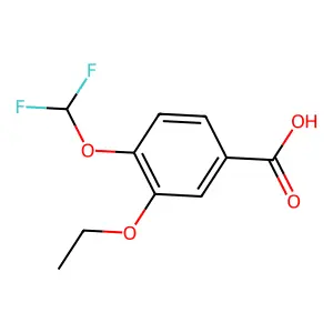 4-(Difluoromethoxy)-3-ethoxybenzoic acid structure